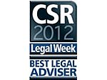 Legal Week Client Satisfaction Report 2012